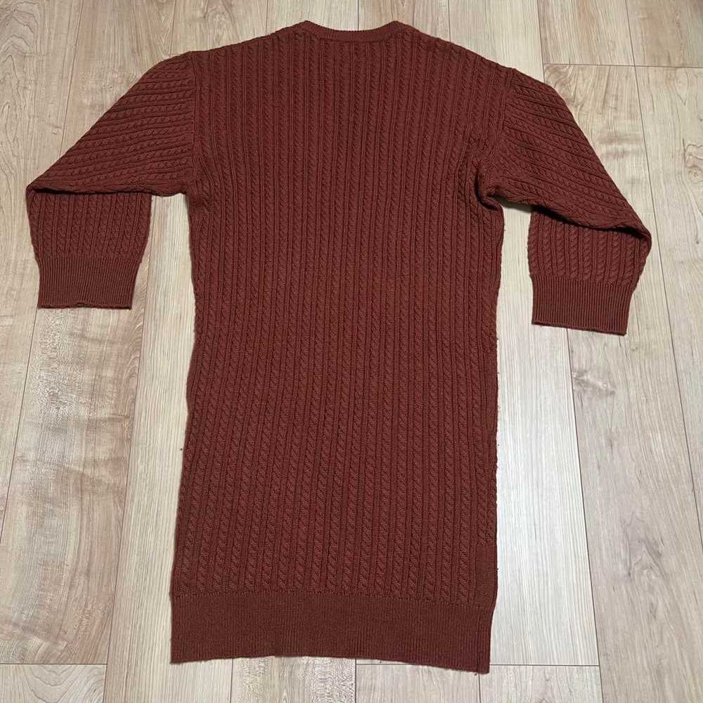 LACOSTE Knit Sweater Dress Cashmere Blend - image 5