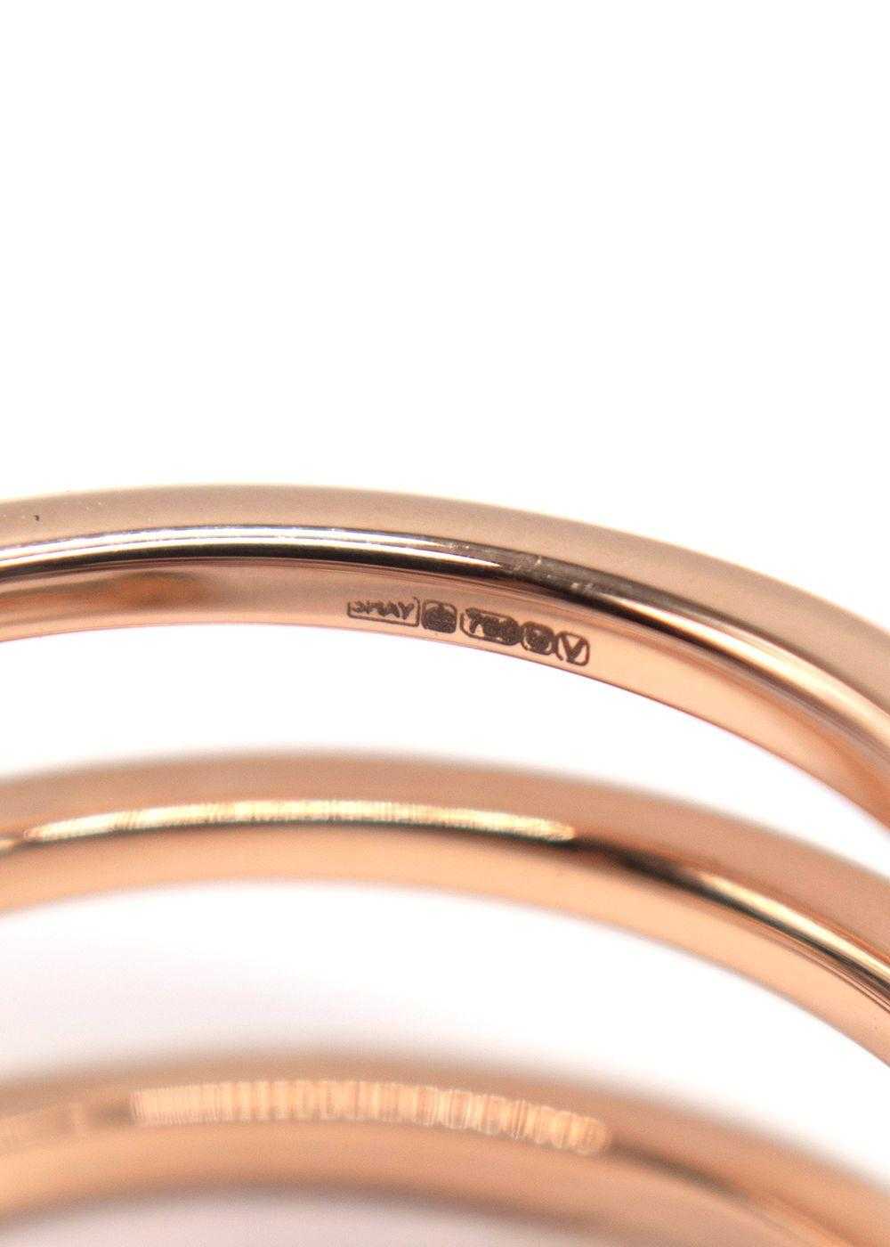 Managed by hewi Anita Ko 18K Rose Gold Spiral Ring - image 5