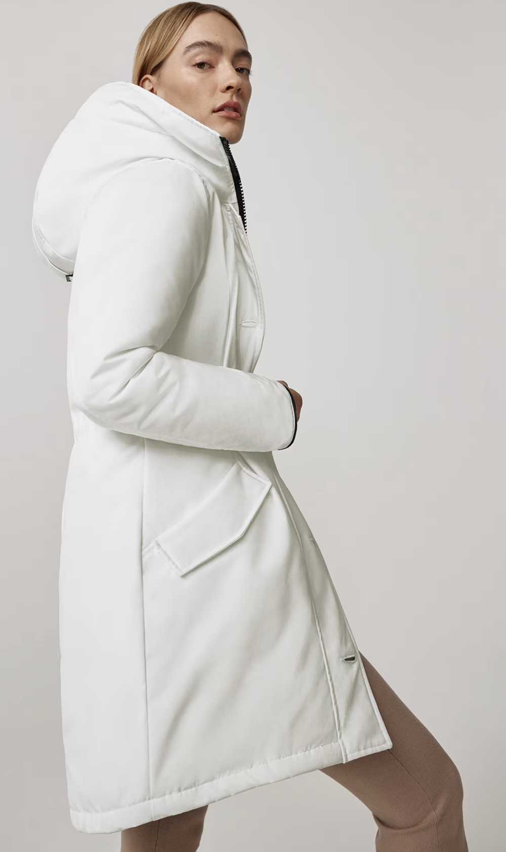 Managed by hewi Canada Goose White Rossclair Parka - image 3