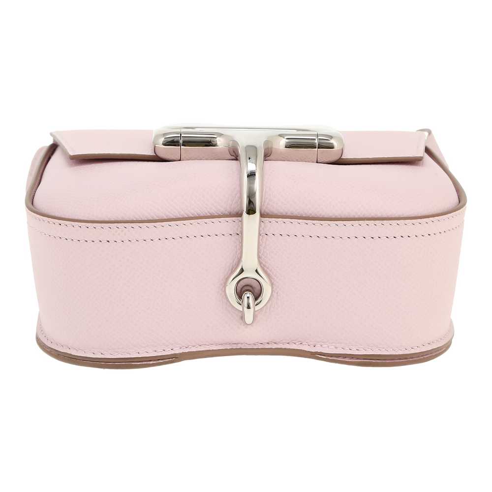 Hermès Della Cavalleria shoulder bag in Mauve Syl… - image 2