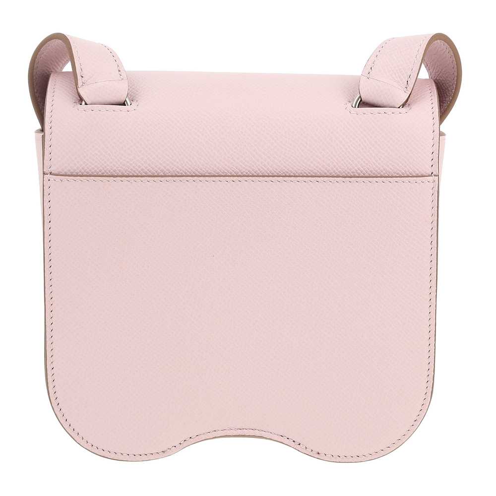 Hermès Della Cavalleria shoulder bag in Mauve Syl… - image 5