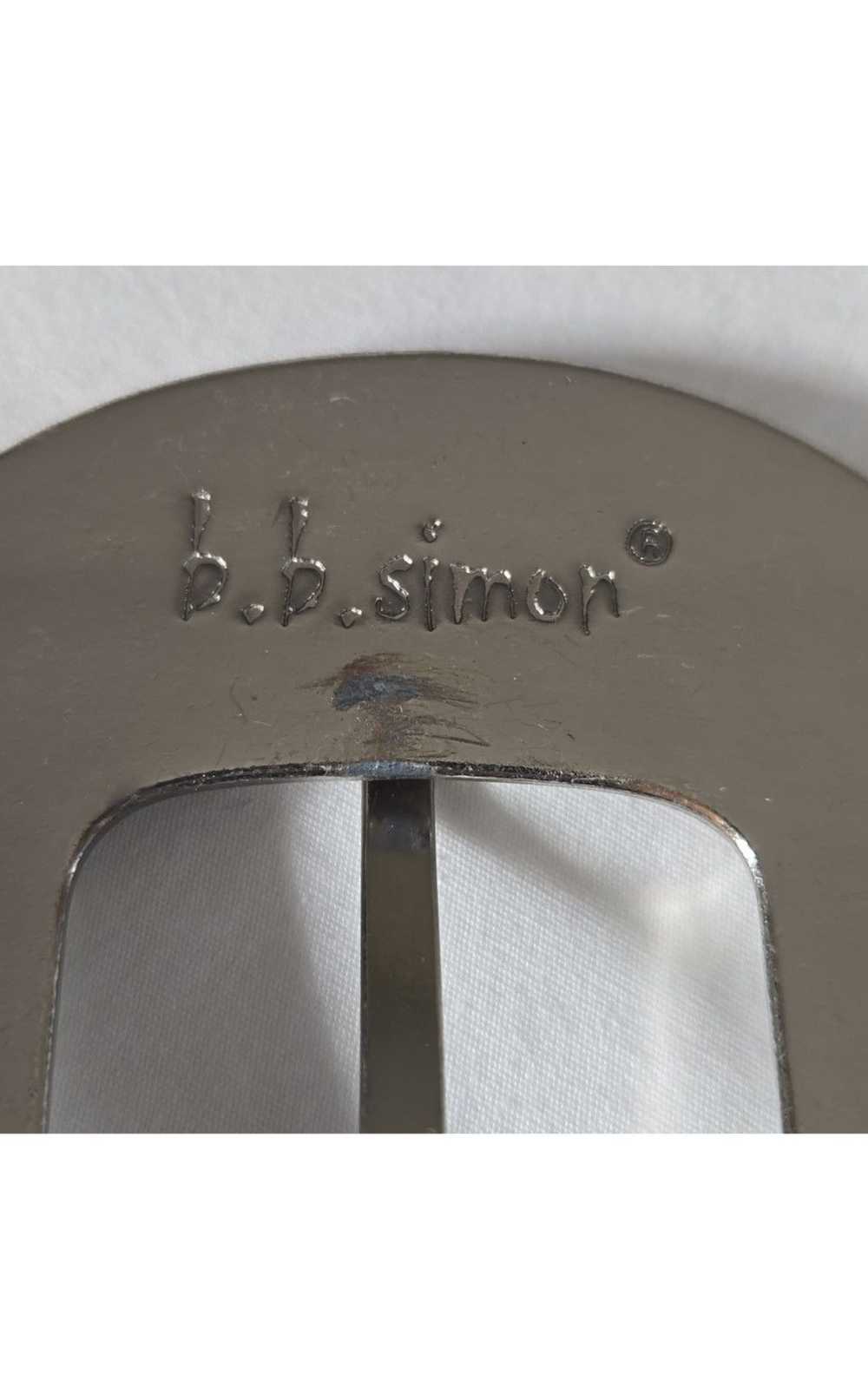 B.B. Simon B.B. Simon Leather Belt - image 3