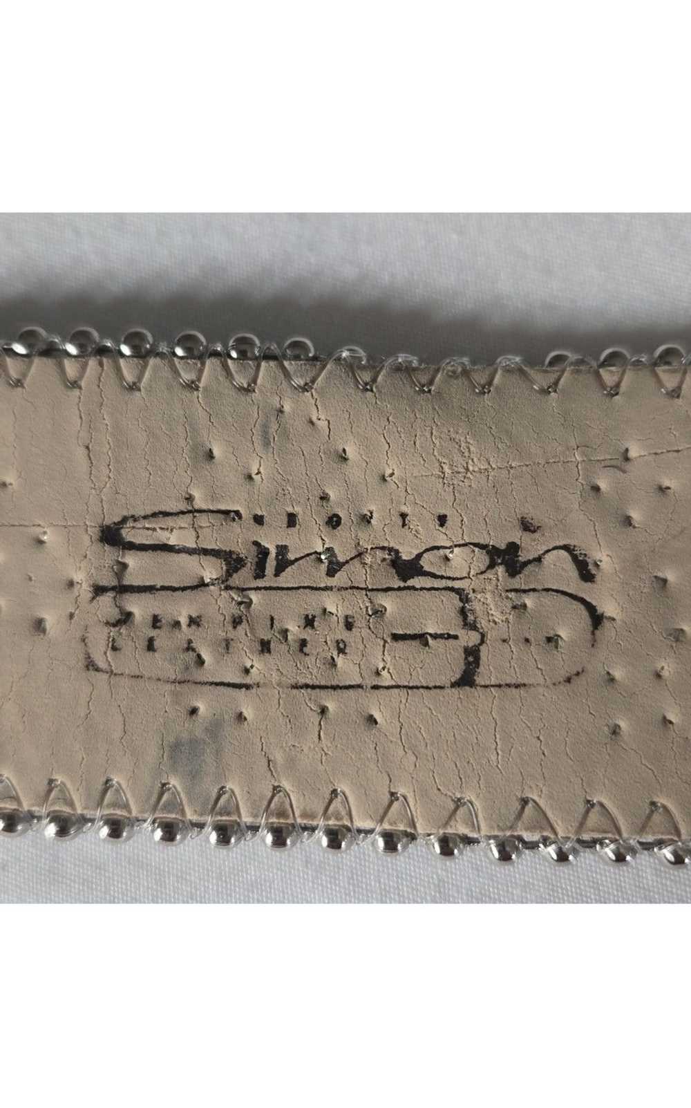 B.B. Simon B.B. Simon Leather Belt - image 4