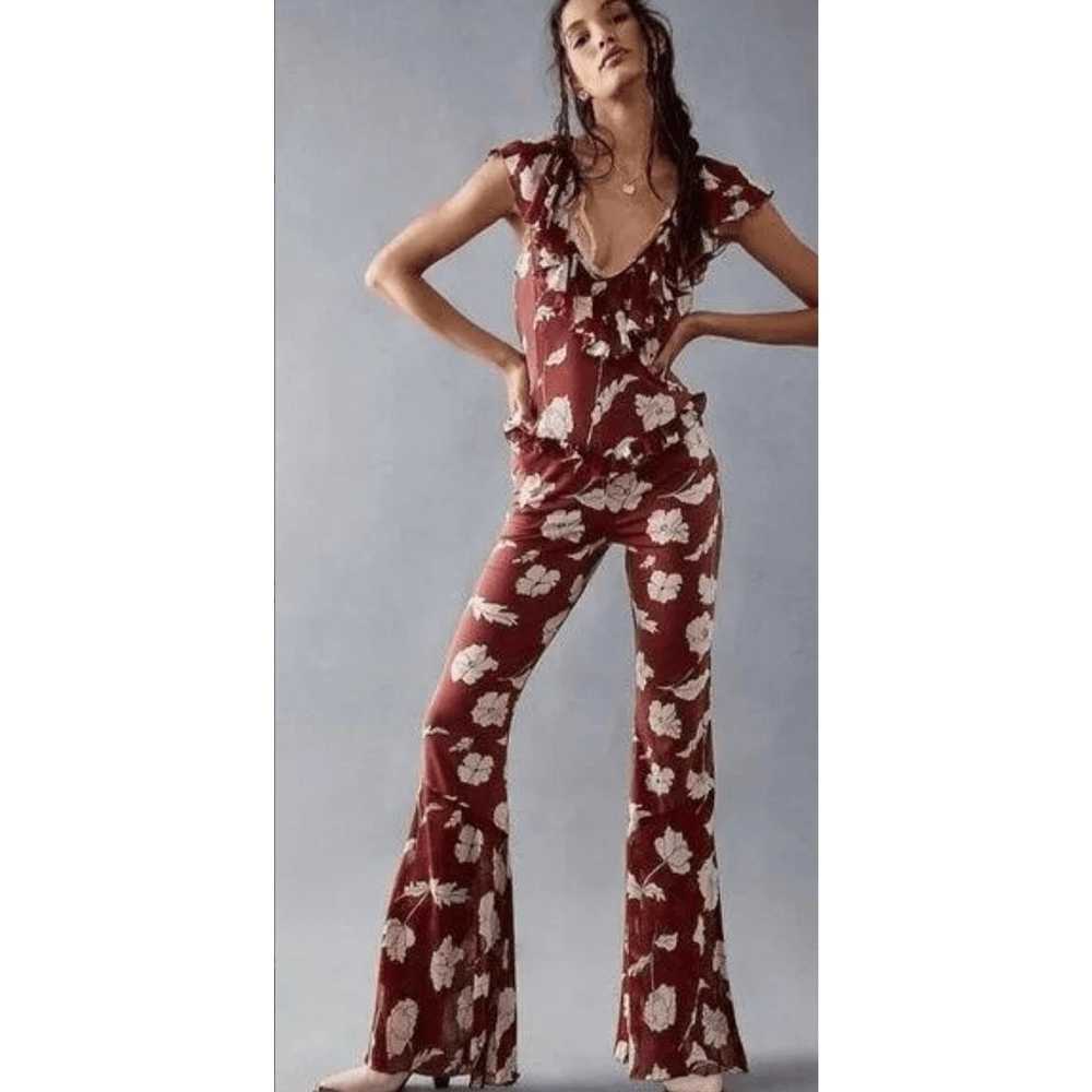 Free People Austyn Floral Bloomcore Dainty Romper… - image 1