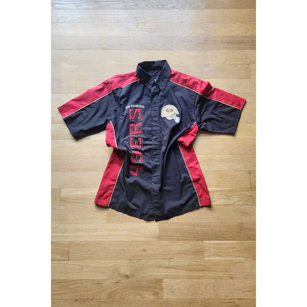 NFL Vintage 49ers Button Down Shirt - image 1