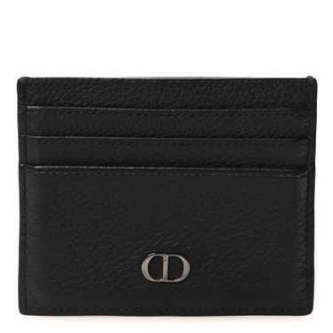 CHRISTIAN DIOR HOMME Grained Calfskin CD Icon Car… - image 1