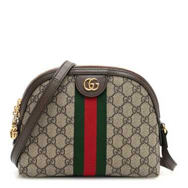 GUCCI GG Supreme Monogram Textured Dollar Calfski… - image 1