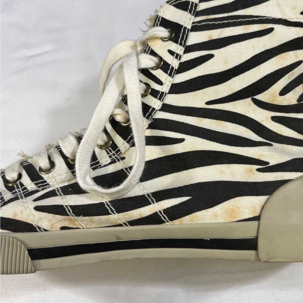 Rogue Rouge Women's Black/White Zebra Print Shoes… - image 8