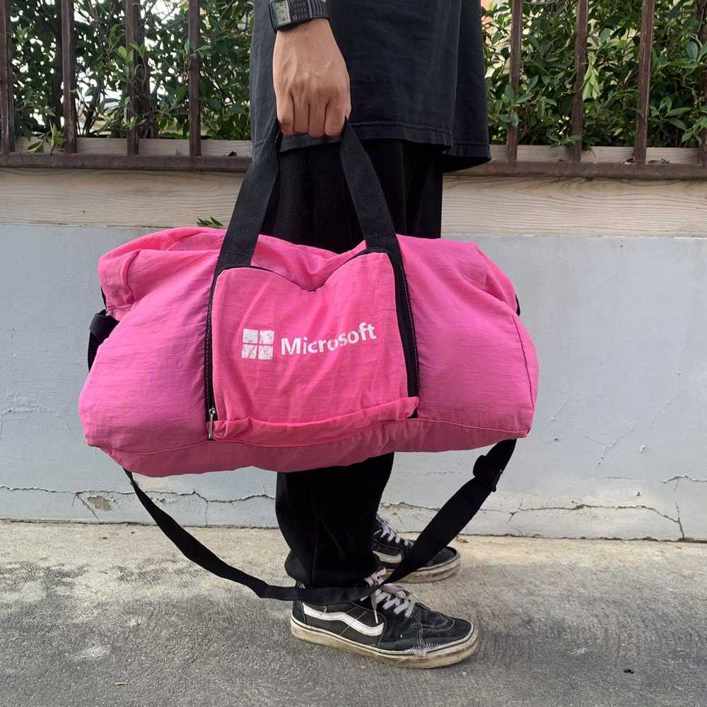 Microsoft × Streetwear × Vintage Microsoft Duffle… - image 2