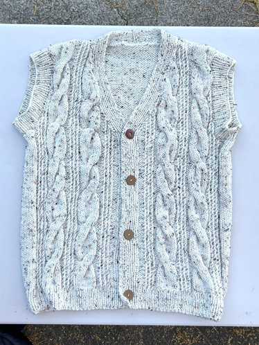 Handmade Vintage Super Soft Cable Knit Vest (One…