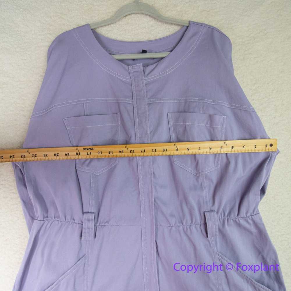 New! Eloquii light purple jumpsuit zipper front w… - image 4