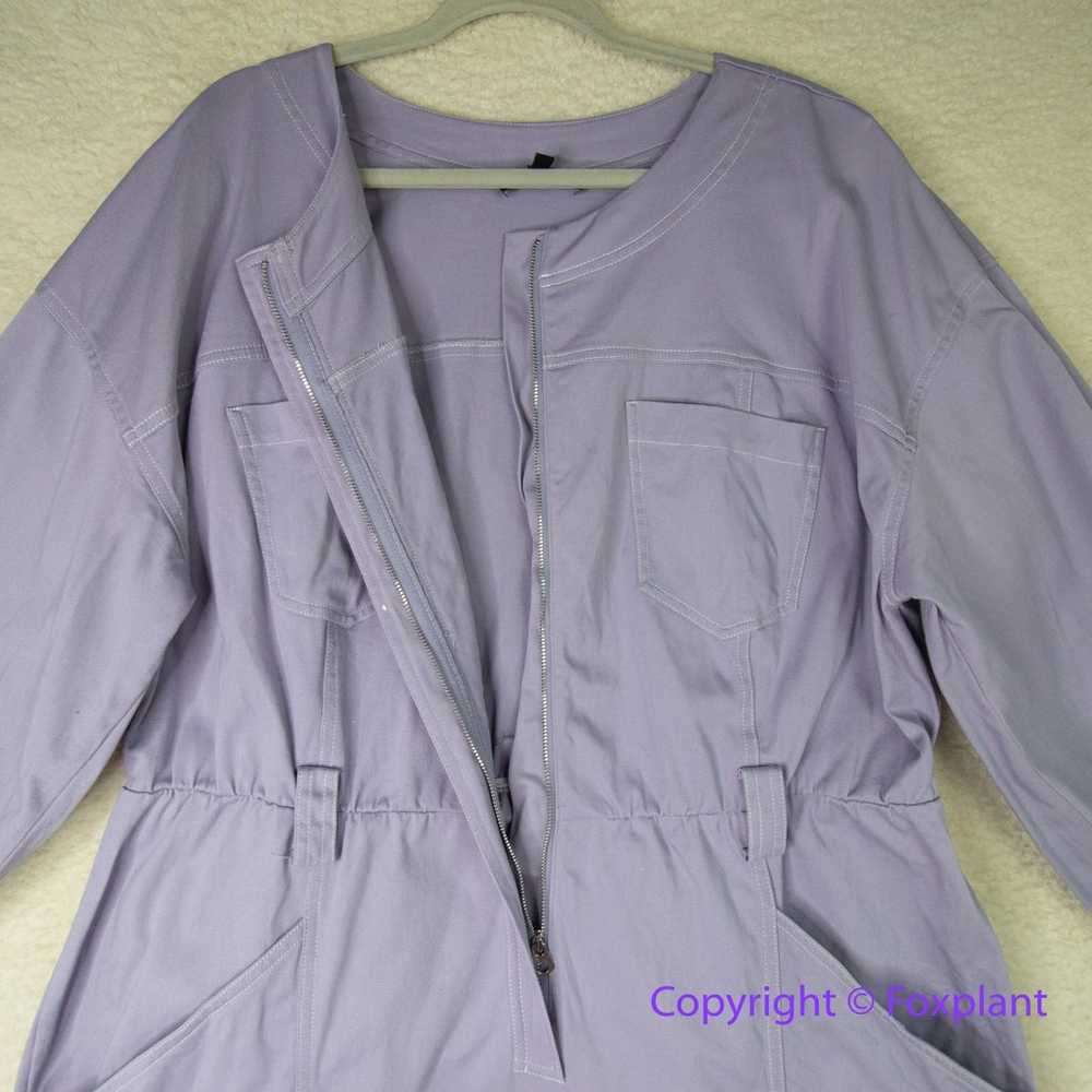 New! Eloquii light purple jumpsuit zipper front w… - image 7