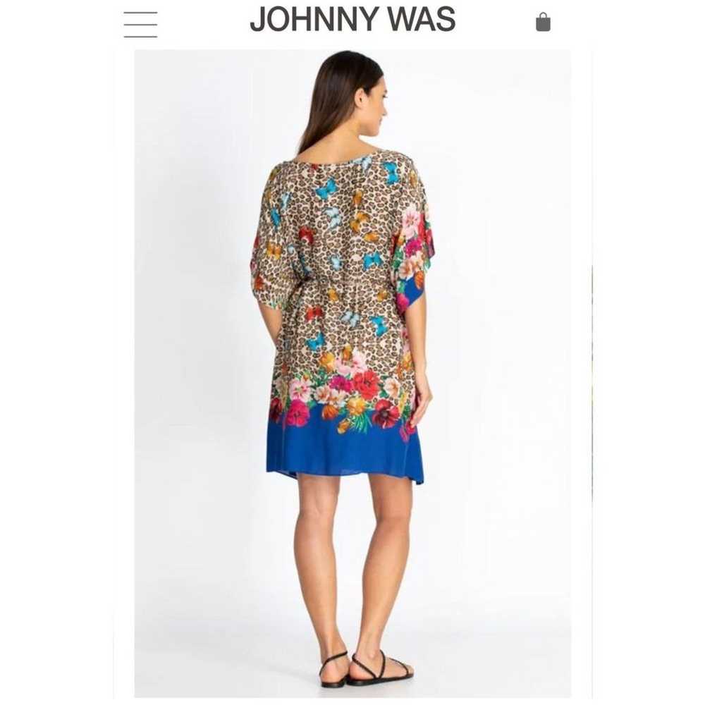 Johnny Was Womens Fleur Braided Tie Kaftan Dress … - image 3