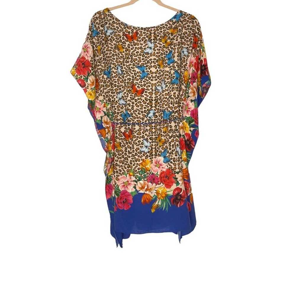 Johnny Was Womens Fleur Braided Tie Kaftan Dress … - image 6