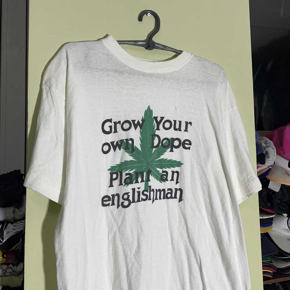 Band Tees × Streetwear × Vintage Vintage 90s Weed… - image 3