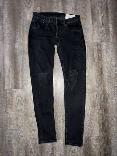 Rag & Bone Vintage rag and bone distressed skinny 