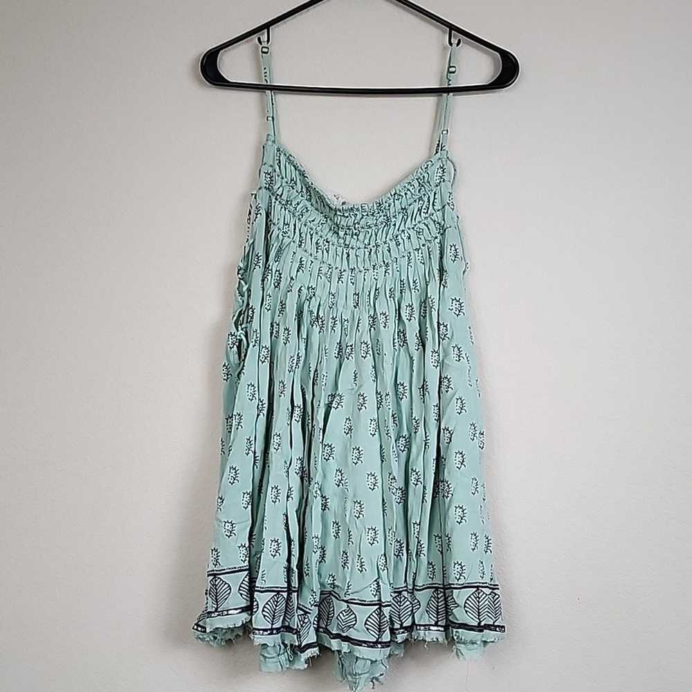 Free People FP ONE Imperial Palms Pintuck Dress - image 4