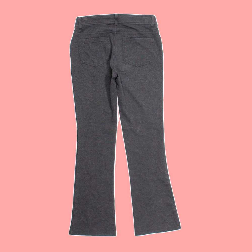 Faded Glory Pewter Toned Comfortable Casual Pants… - image 2