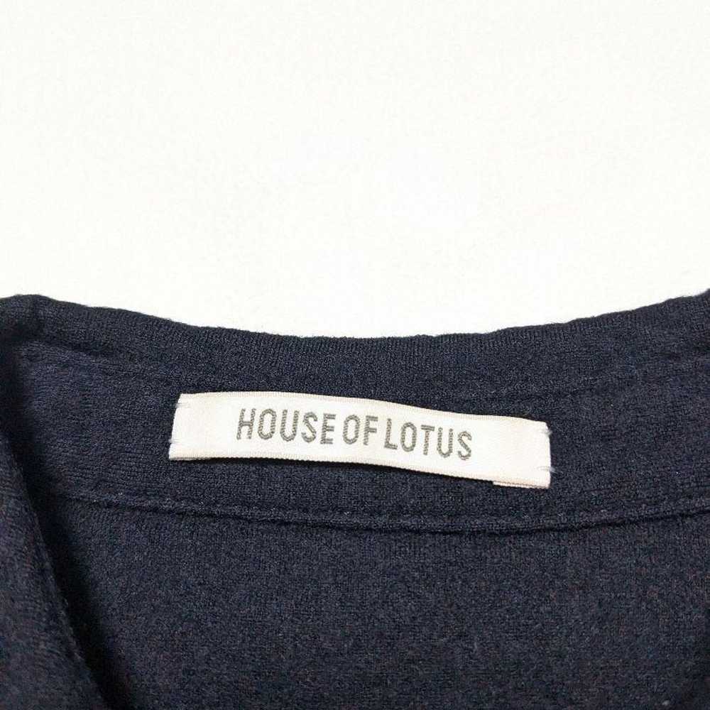 HOUSE OF LOTUS Side Slit Wool Shirt Dress - image 5