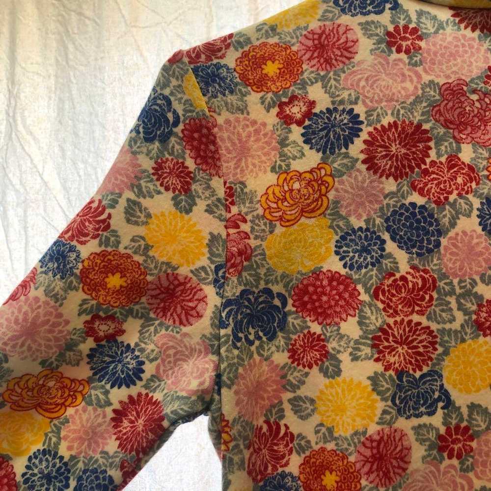 Keita Maruyama Chrysanthemum Pattern Long Sleeve … - image 10