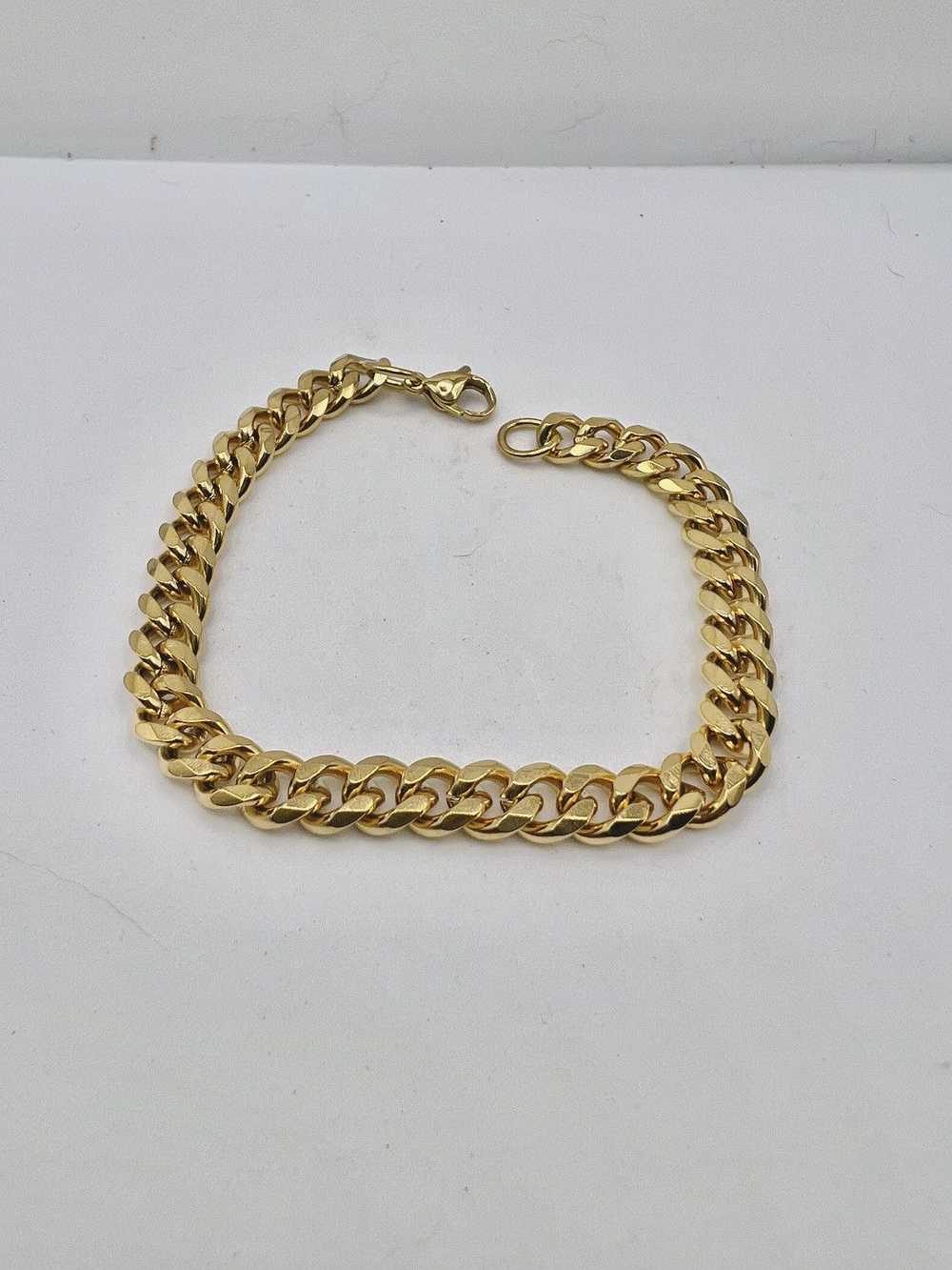 Cuban Link Chain × Jewelry × Streetwear Cuban Gol… - image 2