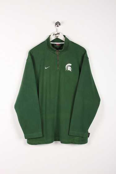 90's Nike Michigan 1/4 Zip Sweatshirt Large