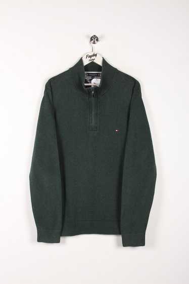 00's Tommy Hilfiger 1/4 Zip Sweatshirt XL