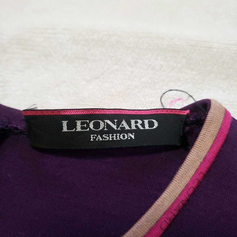 Leonard Long Sleeve Dress Purple Embroidery Missi… - image 6