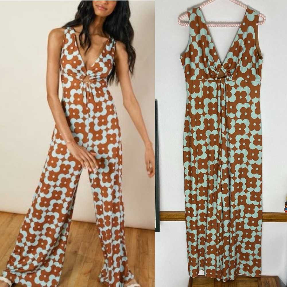 Hutch Ashland groovy jumpsuit size M - image 1