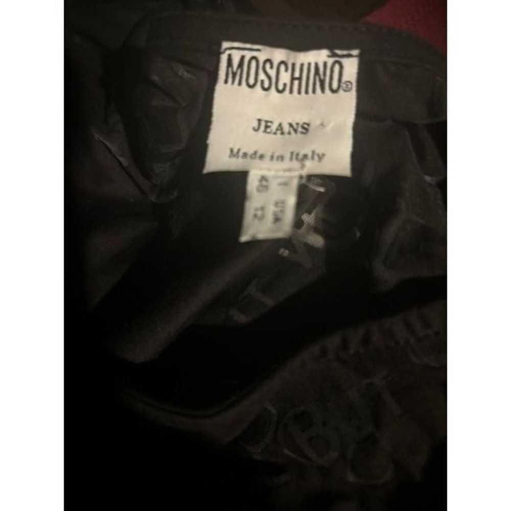 Moschino Jeans maxi dress transparent logo cheap … - image 6