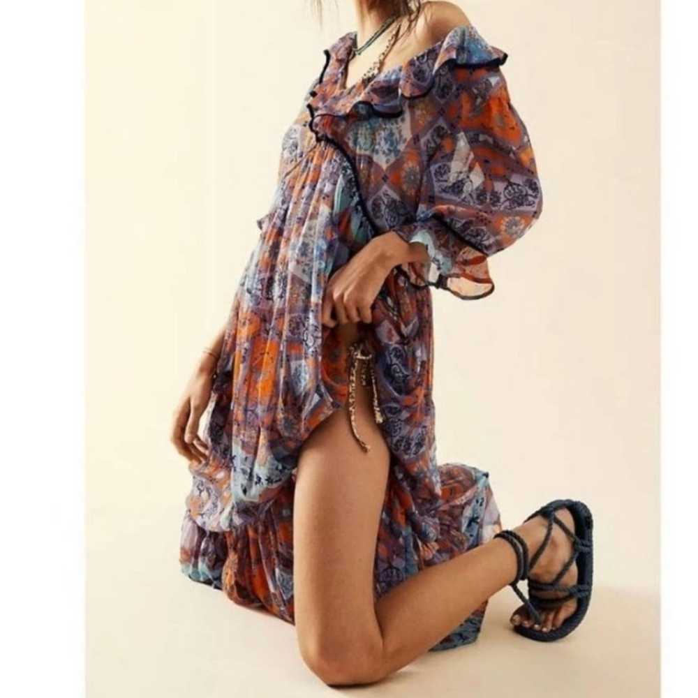 Free People Carmella Printed Dress - image 9