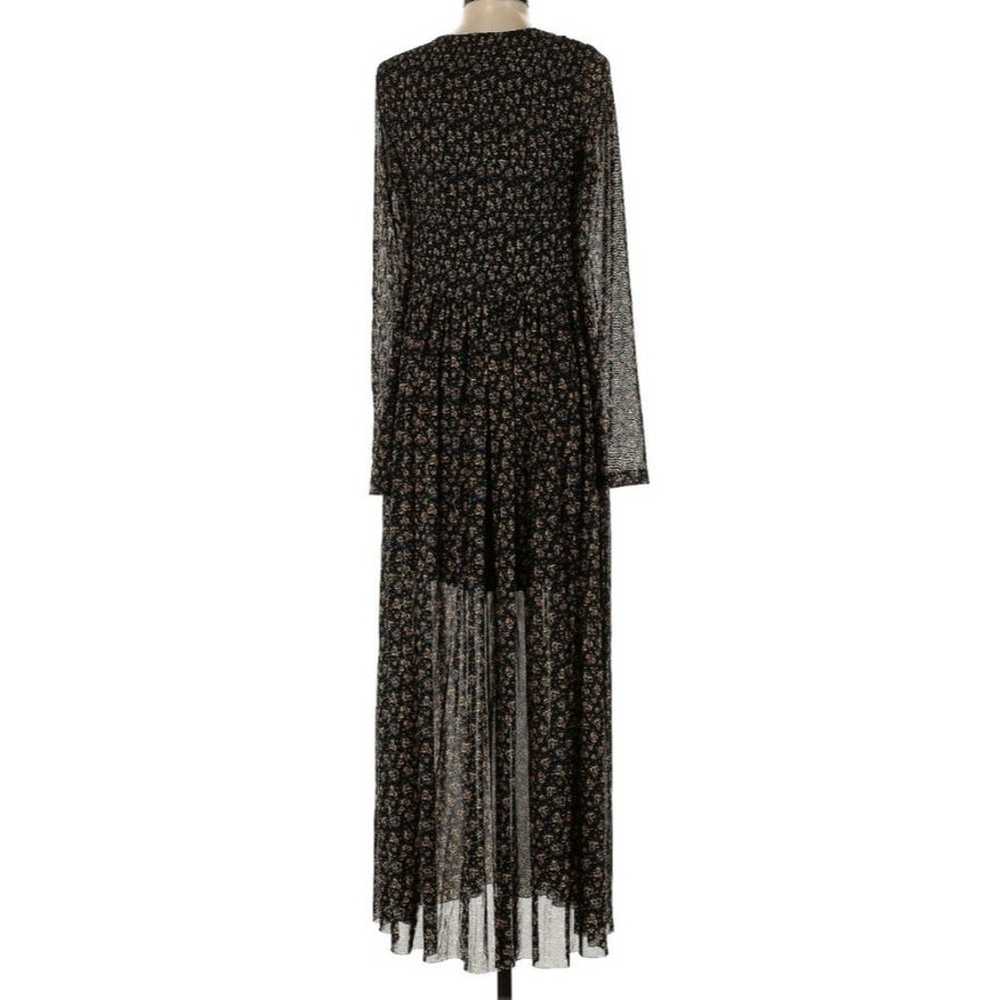 Free People Hello Goodbye Long Sleeve Maxi Dress - image 3