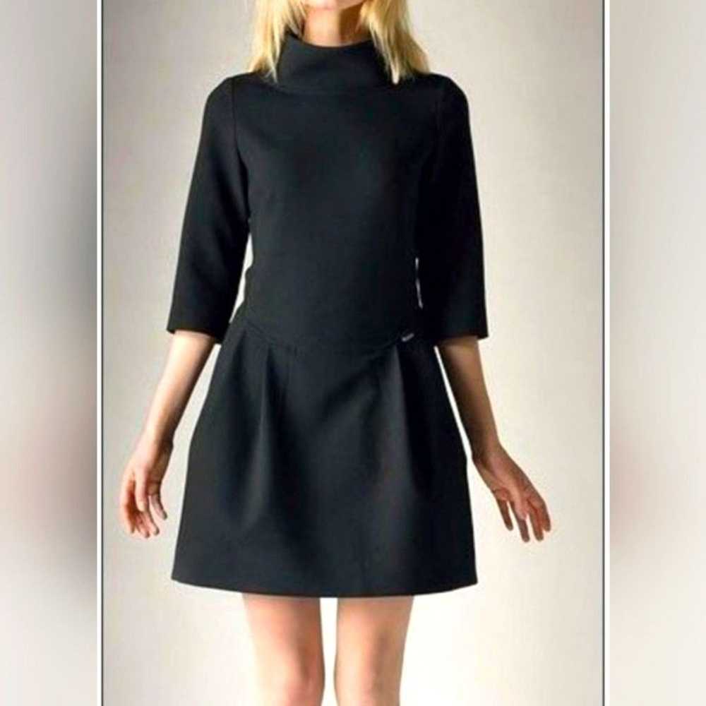 Cop. Copine Kardinal Robe Scuba Dress Black Neopr… - image 1