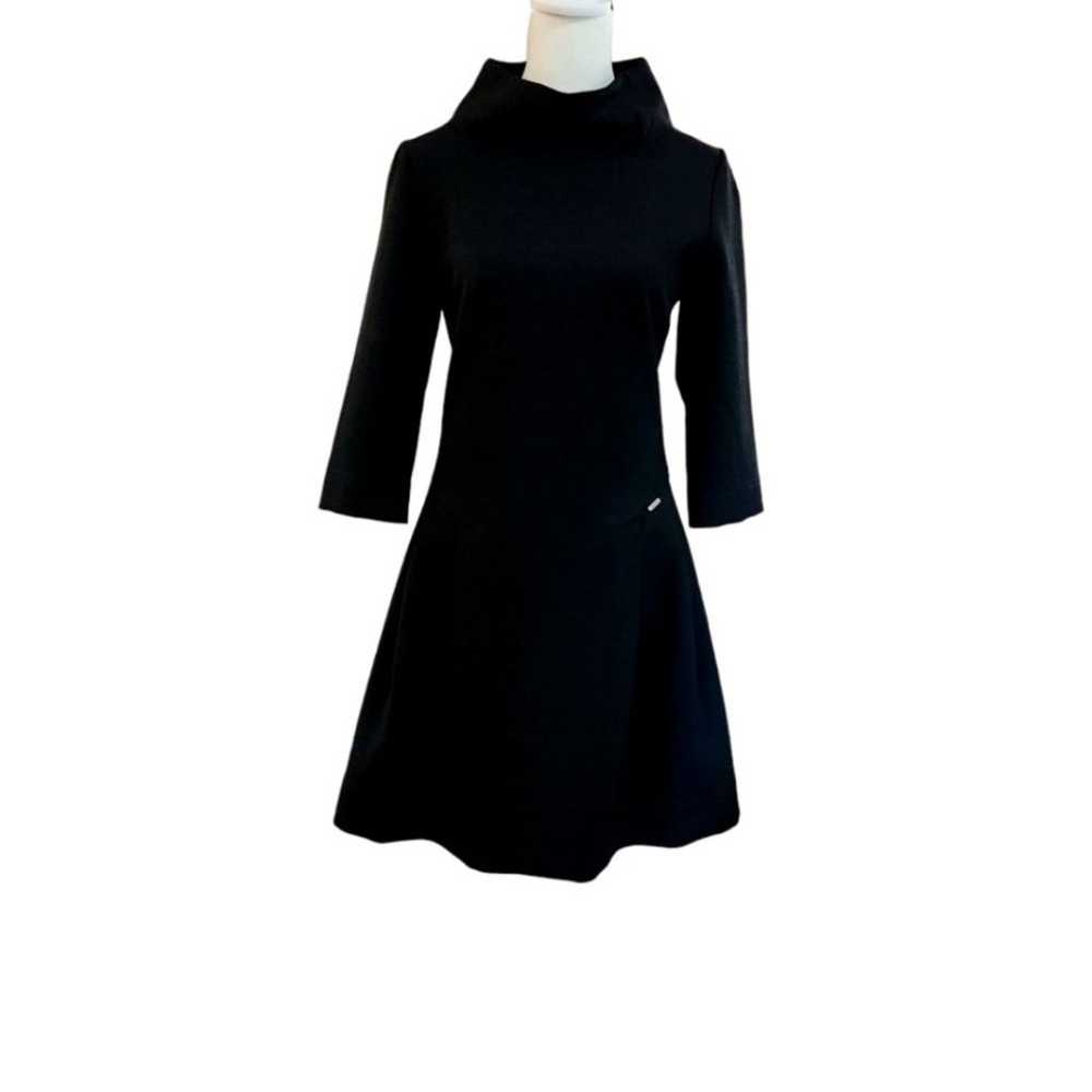 Cop. Copine Kardinal Robe Scuba Dress Black Neopr… - image 2