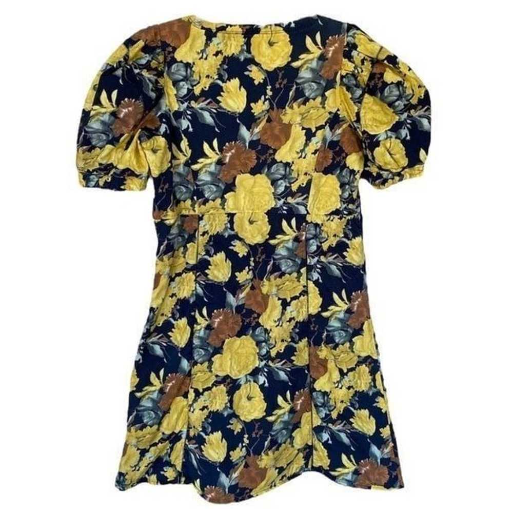 Sea New York Ella 100% Cotton Puff Sleeve Floral … - image 3