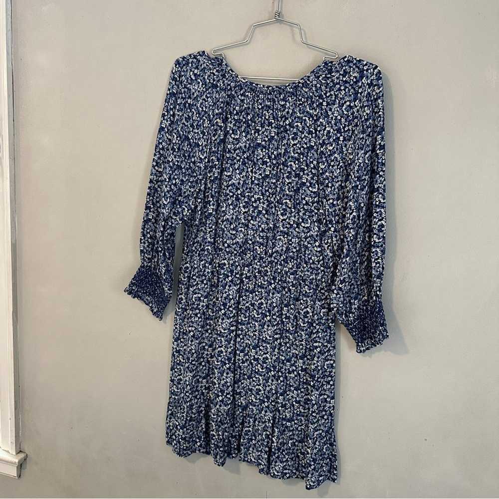 Rails Eliza Dress Blue Floral Medium - image 6