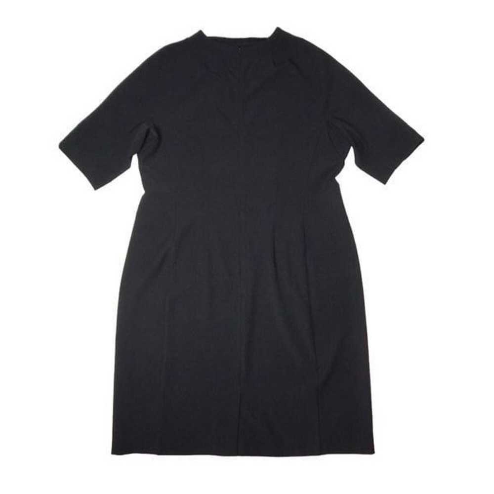 MM LaFleur Farnoosh Dress Size 16 Black Pencil Sh… - image 2