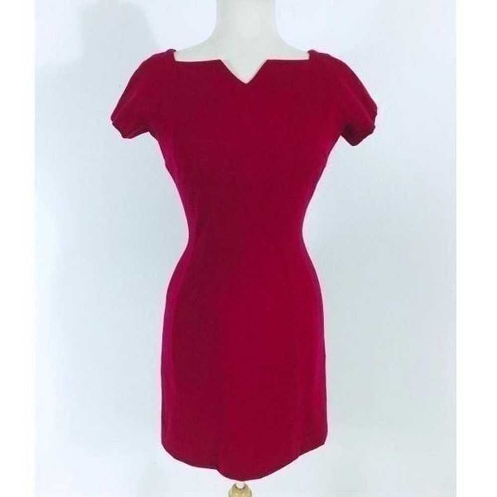 Vintage Suzy Perette NY Wine Dress - image 1