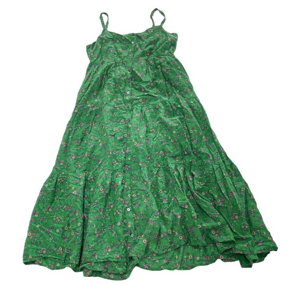 Xirena Dress Womens Small Green Floral Sophie Mid… - image 2