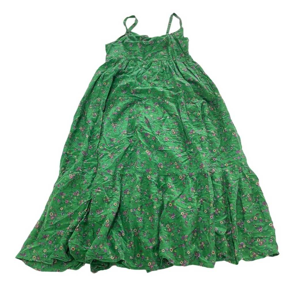 Xirena Dress Womens Small Green Floral Sophie Mid… - image 5