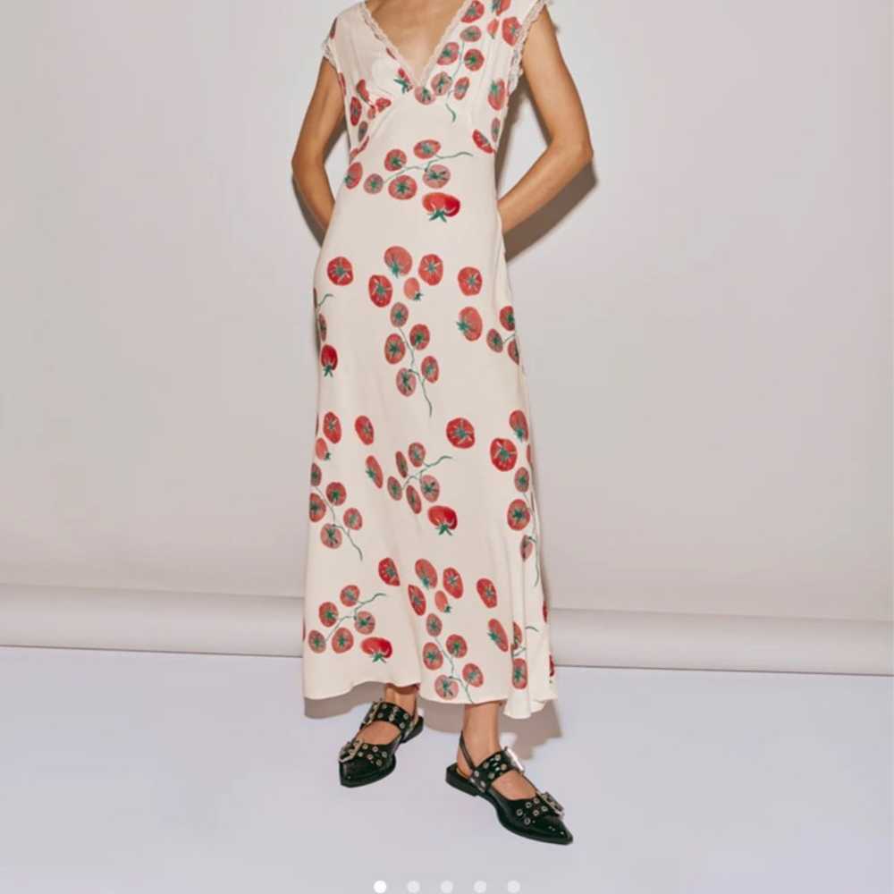 VINTAGE LOVER BIAS CUT MAXI DRESS ROMA - image 1