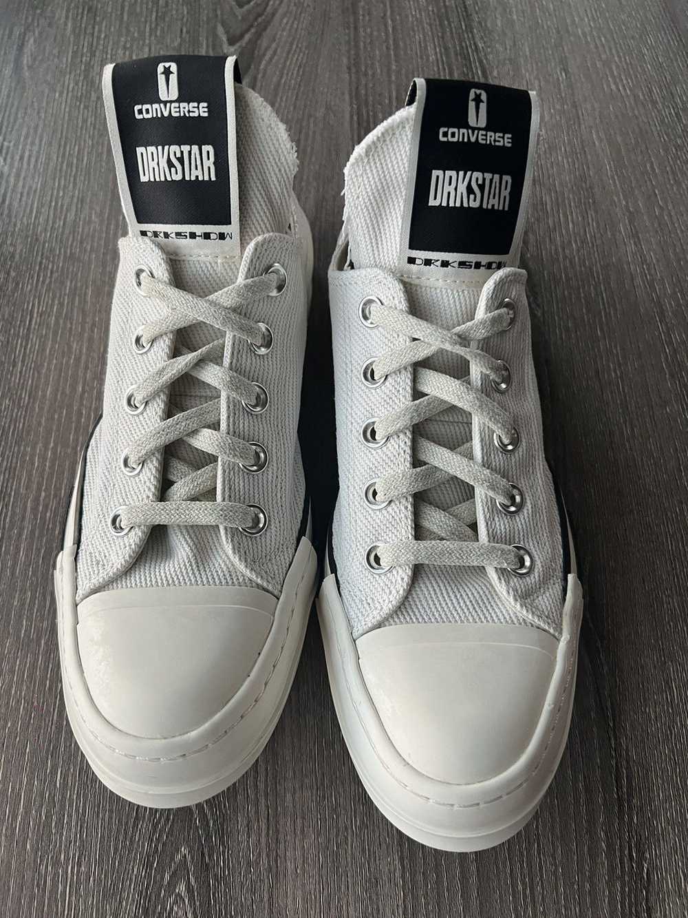 Rick Owens Drkshdw Size 5 - Converse Rick Owens x… - image 5