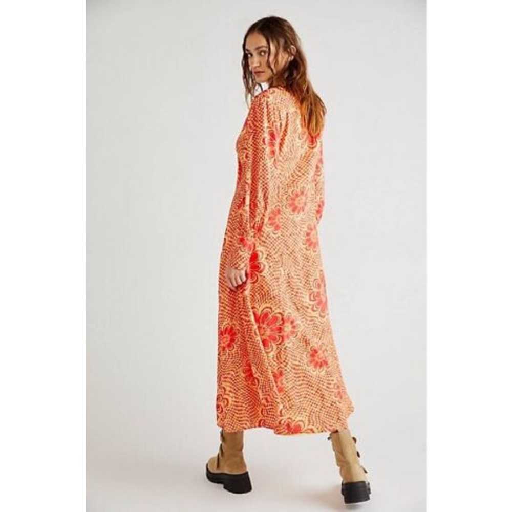 New Free People Nappa Midi Dress $168 SMALL Sunsh… - image 3