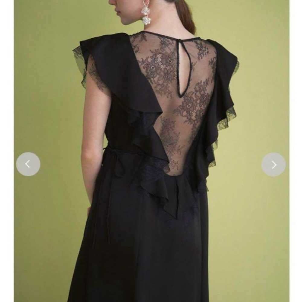 LILY BROWN Back Lace Frill Dress One Piece - image 5