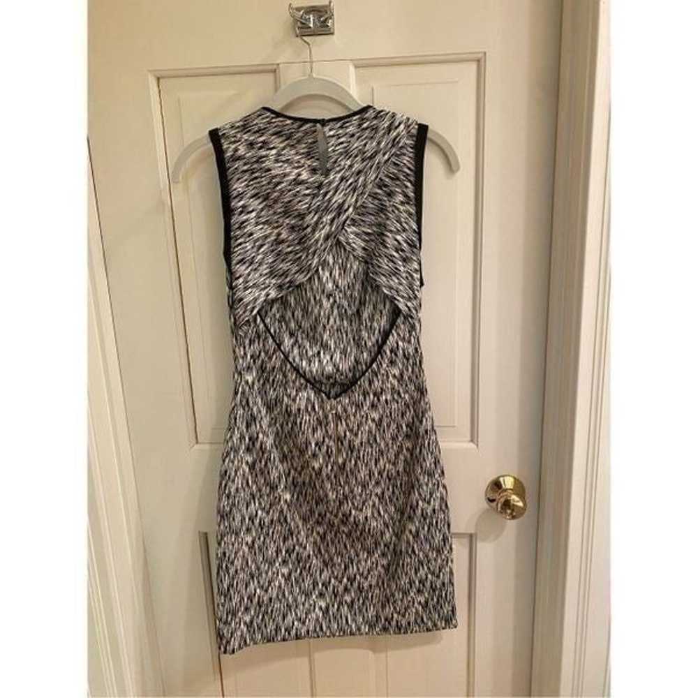 Sandro Black and White Sleeveless Dress Cutout Ba… - image 4