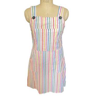 Ban.Do X Nooworks Overall Dress - Rainbow Stripe … - image 1