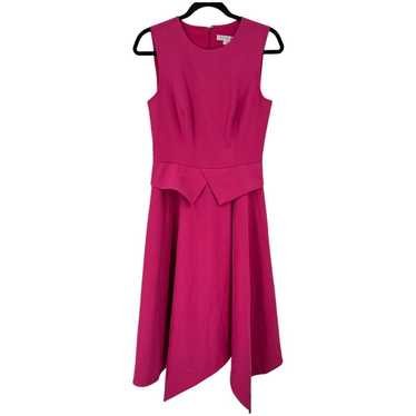 Kay Unger dress Rosemary midi pink size 4 - image 1