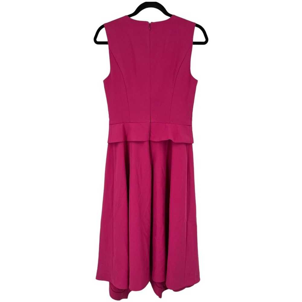 Kay Unger dress Rosemary midi pink size 4 - image 3