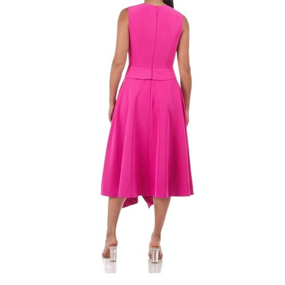 Kay Unger dress Rosemary midi pink size 4 - image 7