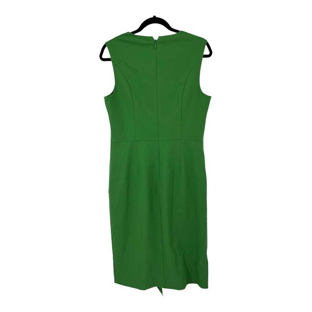 Kay Unger dress Kamala midi sleeveless green size… - image 4